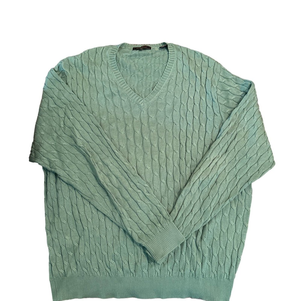 Men’s Bobby Jones Cable Knit Sweater  Size XXL